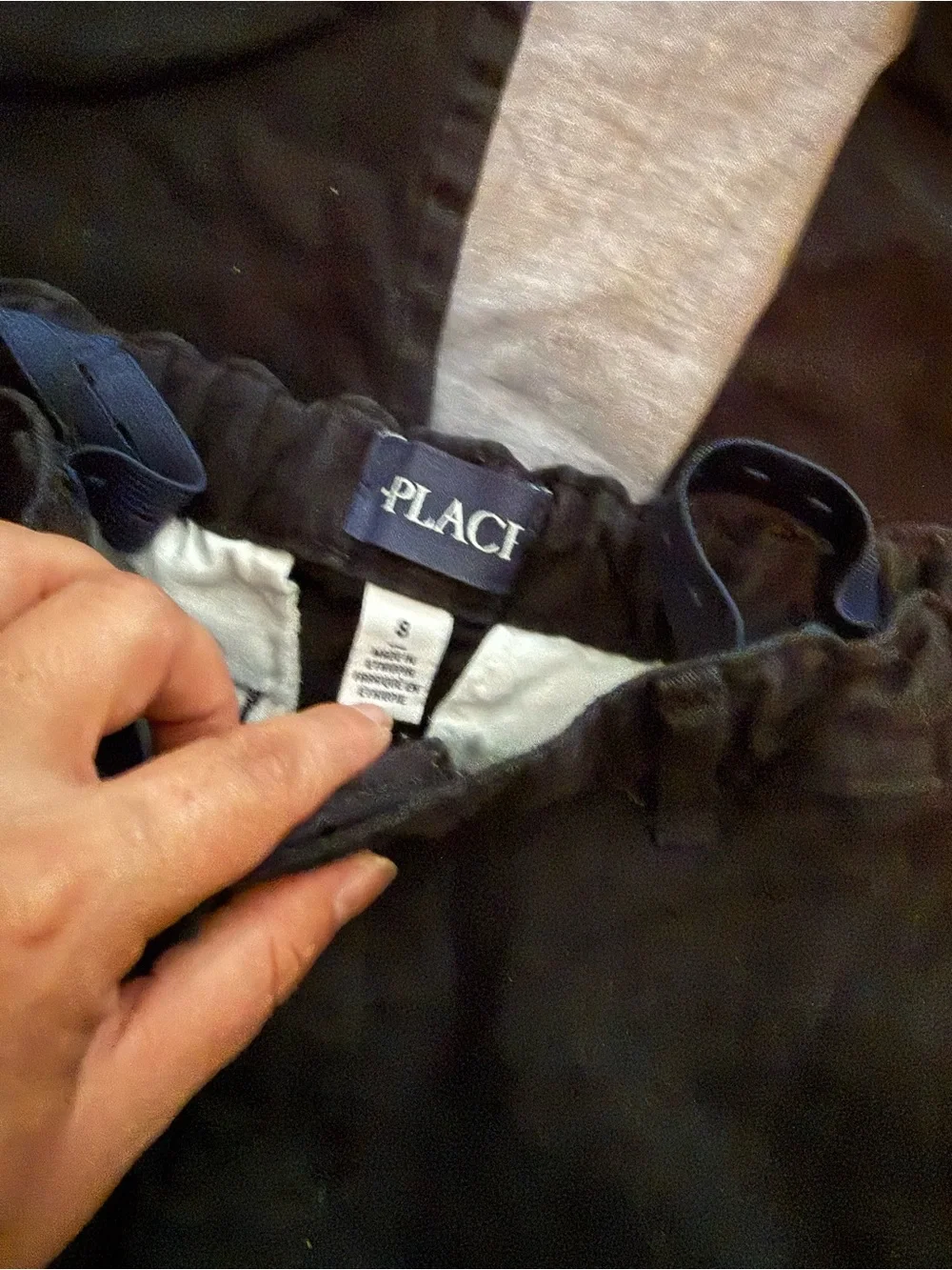 The Children's Place Black and Khaki Kids Chinos